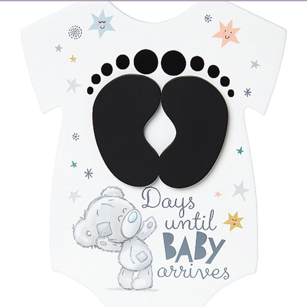Tiny Tatty Teddy Me to You Bear Baby Countdown Plaque Extra Image 1